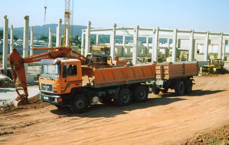 Unternehmensgeschichte Gutgesell Transporte Lichtenfels