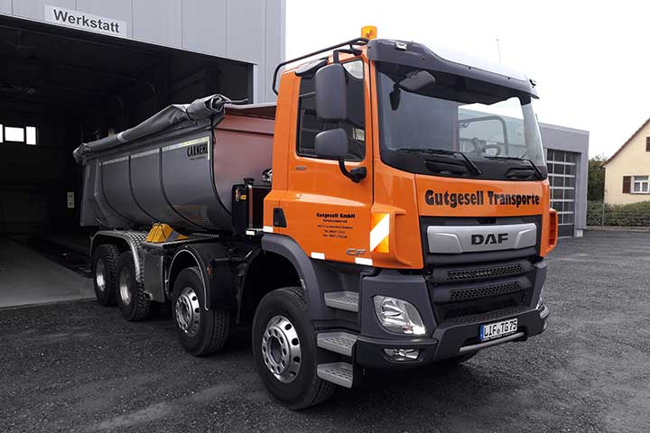 Gutgesell Transporte Asphalt- und Thermoisoliert